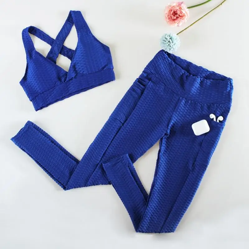 Спортивные костюмы ATHVOTAR 2 шт. комплект для фитнеса и спортзала с леопардовым