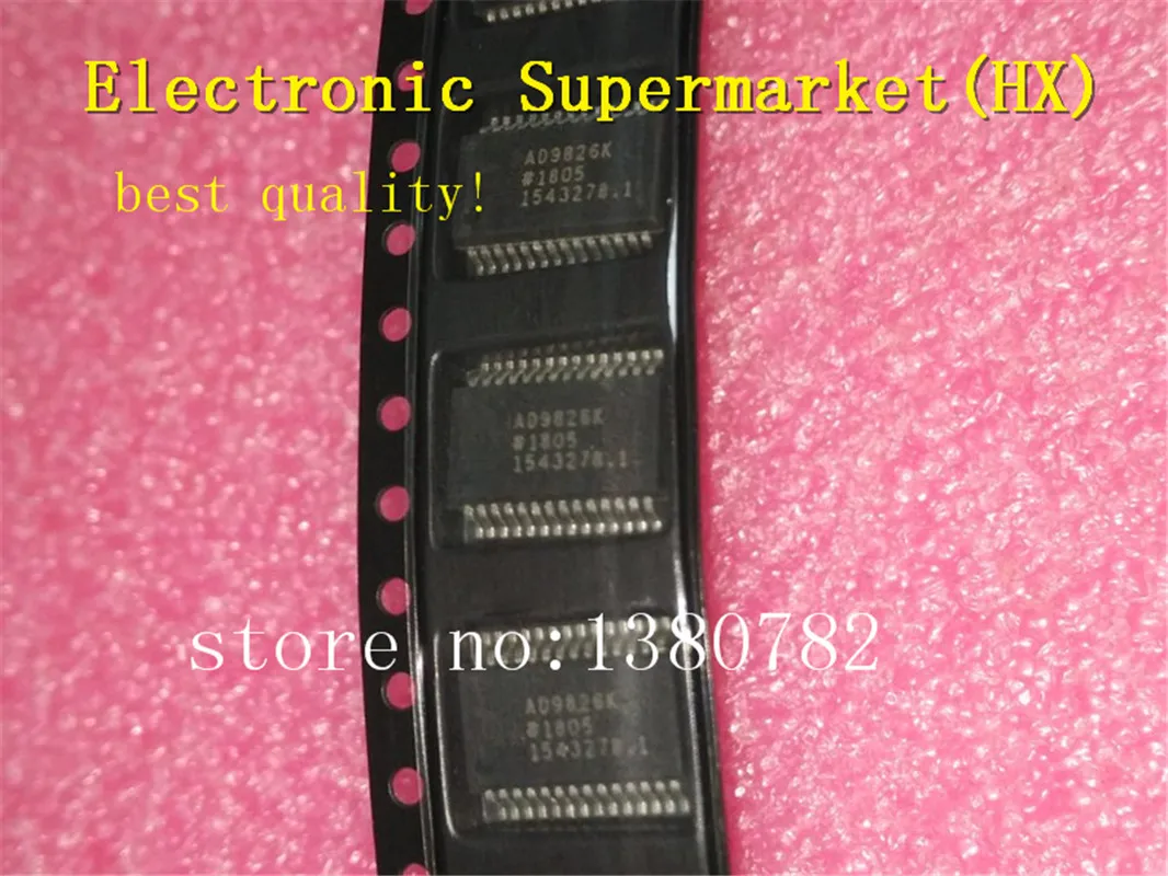 Бесплатная Доставка 10 шт./лот AD9826KRSZ AD9826KRS AD9826K AD9826 SSOP 28 IC в наличии!|Интегральные