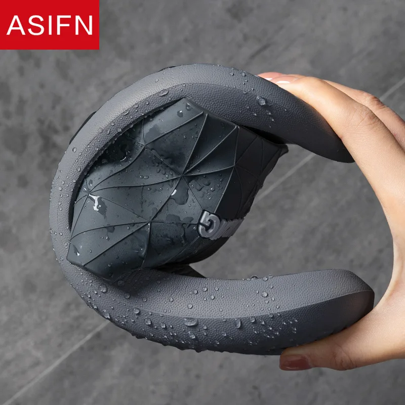 Тапочки ASIFN мужские/женские для дома и пляжа мягкие Нескользящие тапочки летняя