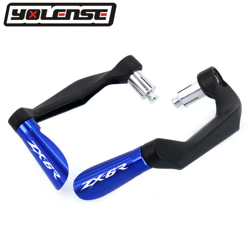 

For KAWASAKI NINJA ZX-6R ZX6R ZX 6R Motorcycle Accessories 7/8" 22mm Handlebar Grips Guard Brake Clutch Levers Guard Protector