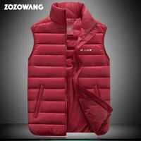 zozowang winter vest women waistcoat jacket plus size 4xl 5xl 6xl thermal vest for female casual loose warm sleeveless waistcoat