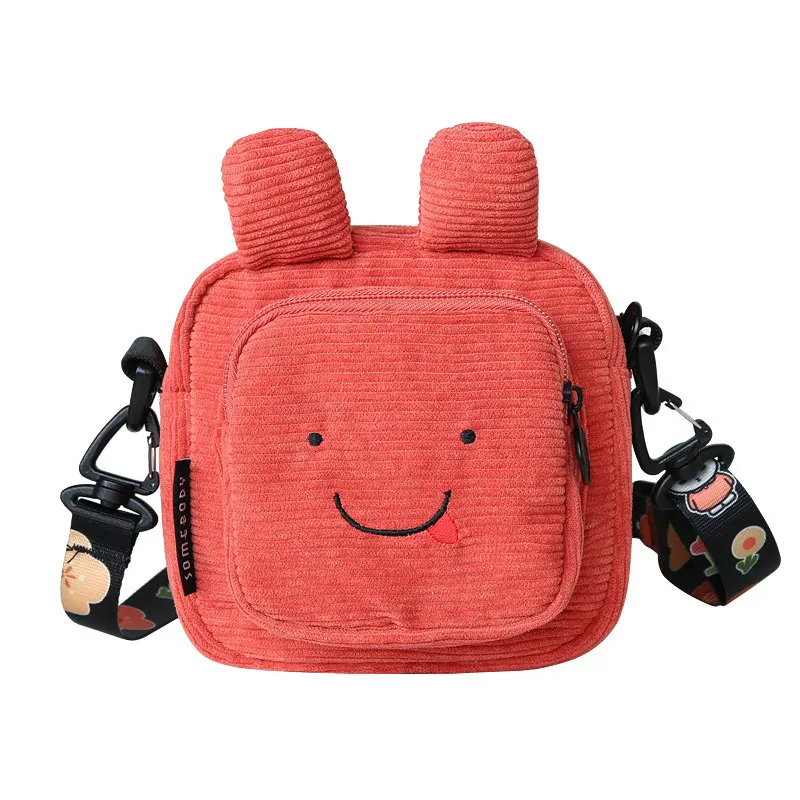 Оригинальный дизайн милая сумка-мессенджер с кроликом Женская осенне-зимняя