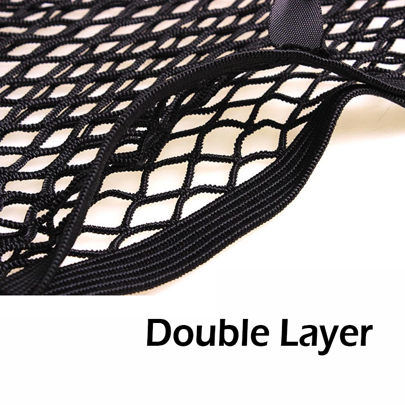 

30*25cm Car Organizer Seat Back Storage Elastic Car Mesh Net Bag Between Bag Luggage Holder Pocket Car Styling for Auto Vehicles