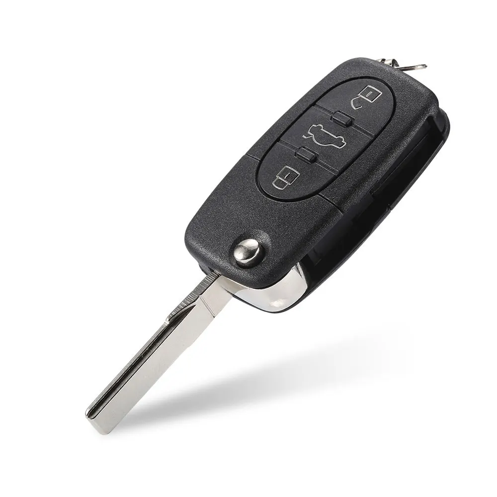WhatsKey Замена для Audi TT A2 A3 A4 A6 A8 HU66 Blade 2/3 Кнопка откидной дистанционный