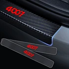 Для Peugeot 4007 4D Наклейка из углеродного волокна Автомобильная Защитная Накладка на порог автомобильные аксессуары