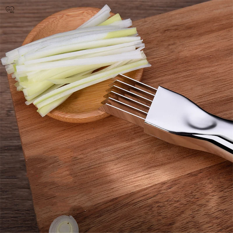 

Kitchen Utensils Stainless Steel Grater Garlic Wire Cooking Tools Onion Cutter Baking Accessories Noodle Knives Practical Gadget