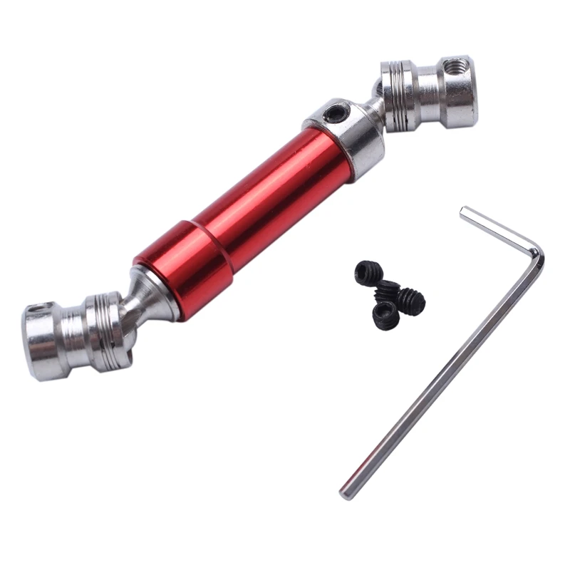

1Pcs Metal Rear Center Drive Shaft Cvd Transmission Shaft for 1:12 Wltoys 12428 12423 Rc Car Short Course Desert Buggy Off-Road