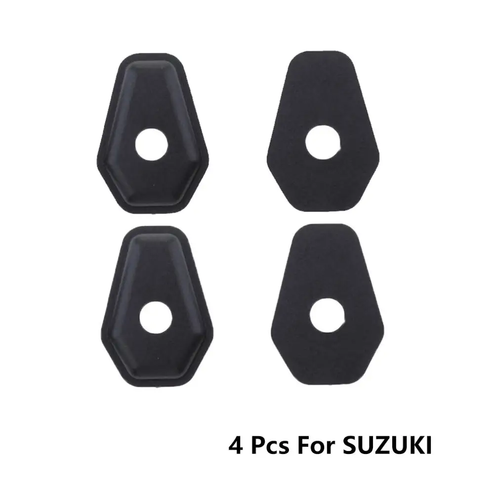 4 pcs For SUZUKI 4 шт. 8 мотоцикла указатель поворота адаптер прокладки для KAWASAKI Z650 Z750 Z800 Z900 Z1000 для YAMAHA R3 R6 MT07 MT09 - Цвет: 4 pcs For SUZUKI
