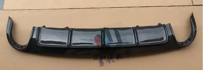 

REAL CARBON FIBER Front Bumper Lip Spoiler Rear Trunk Diffuser Tail Wing Spoiler FOR Volkswagen VW R36 2008-2013