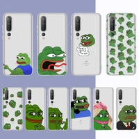 cool funny frog phone case for redmi note 5 7 8 9 10 a k20 pro max lite for xiaomi 10pro 10t