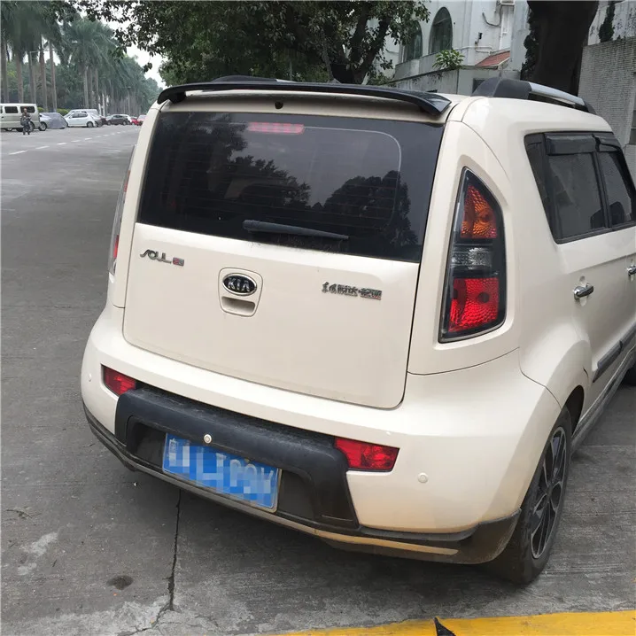Спойлер для Kia Soul высококачественный спойлер из АБС материала заднего крыла