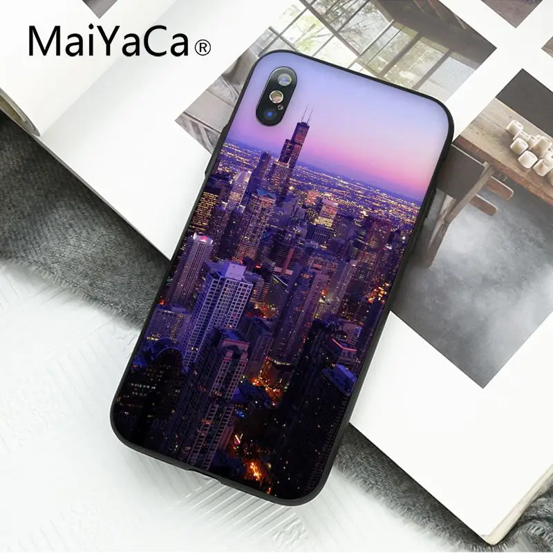 A12 MaiYaCa Нью-Йорк Таймс Сквер такси чехол для телефона для iphone 11 Pro 11Pro Max 8 7 6 6S Plus X XS MAX 5 5S SE XR - Цвет: A12