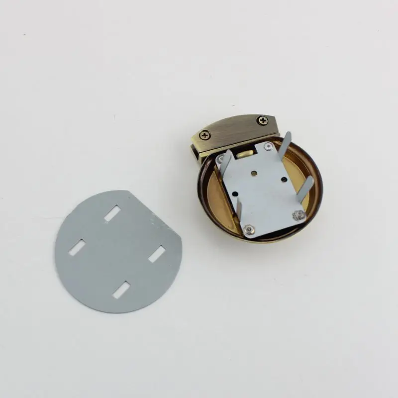 20 комплектов 4 цвета 63*51 мм большие высококачественные круглые замки ручной