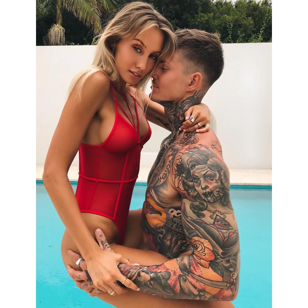 Новый Цельный купальник женский женская пляжная одежда с пуш ап однотонный