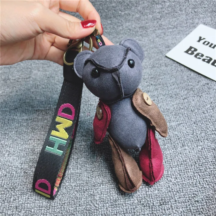 2020 Модное Новое поступление милый брелок плюшевый медведь популярный с животным