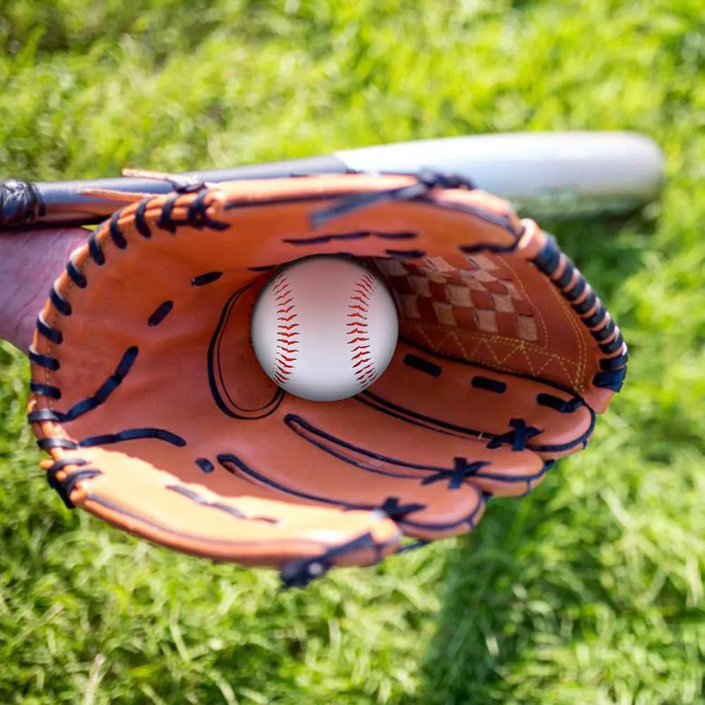

9inch White PVC Rubber Inner Base Ball Baseball Practice Trainning Exercise Softball Sport Team Game PVC