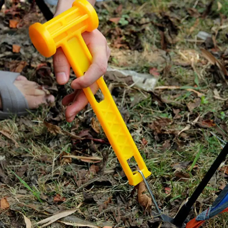 Outdoor Camping Portable Plastic Hammer Tent Nails Installation Tool G8TD | Спорт и развлечения