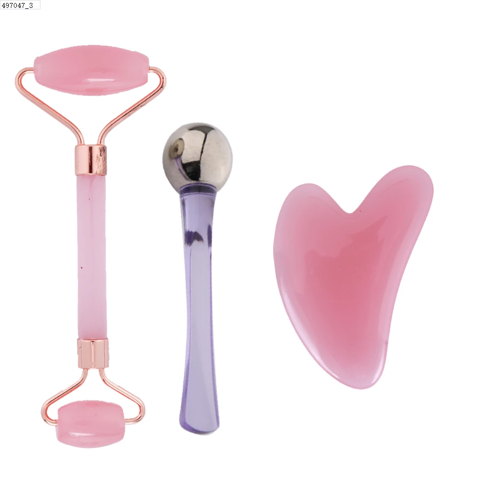 Косметический массажный ролик для лица скребок Guasha крем глаз массажная палочка