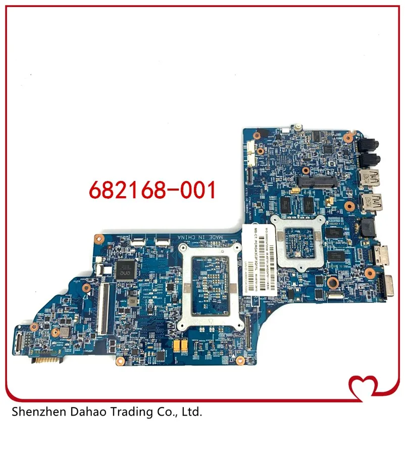 

MAIN BOARD 682168-001 Laptop Motherboard For HP Pavilion DV6 DV6-7000 HM77 DDR3 GT630M 2GB 682170-001 100% tested