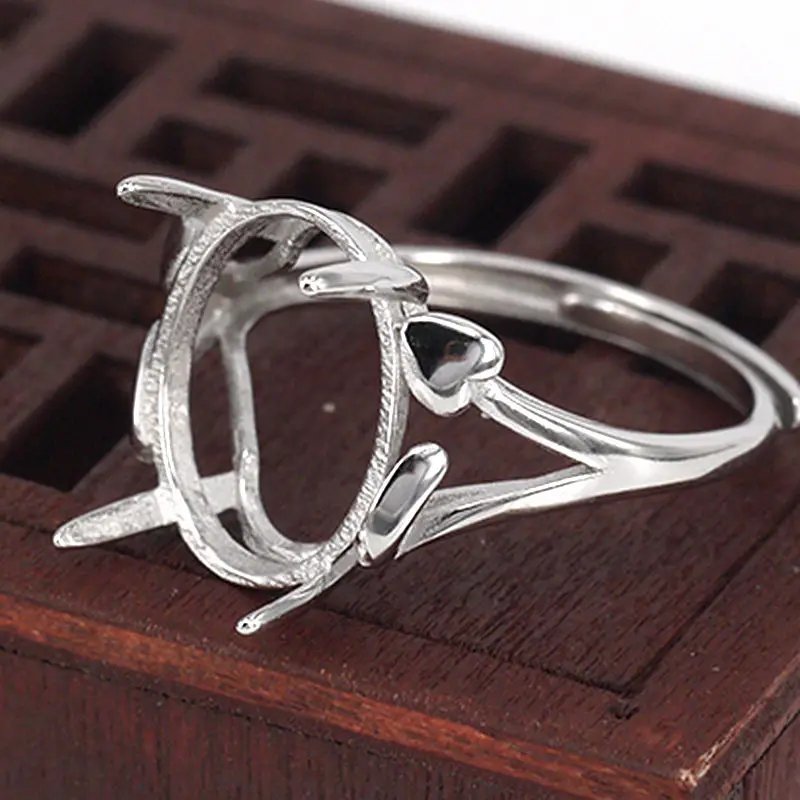 Кольцо для помолвки из стерлингового серебра 925 пробы 10 шт./партия оптовая