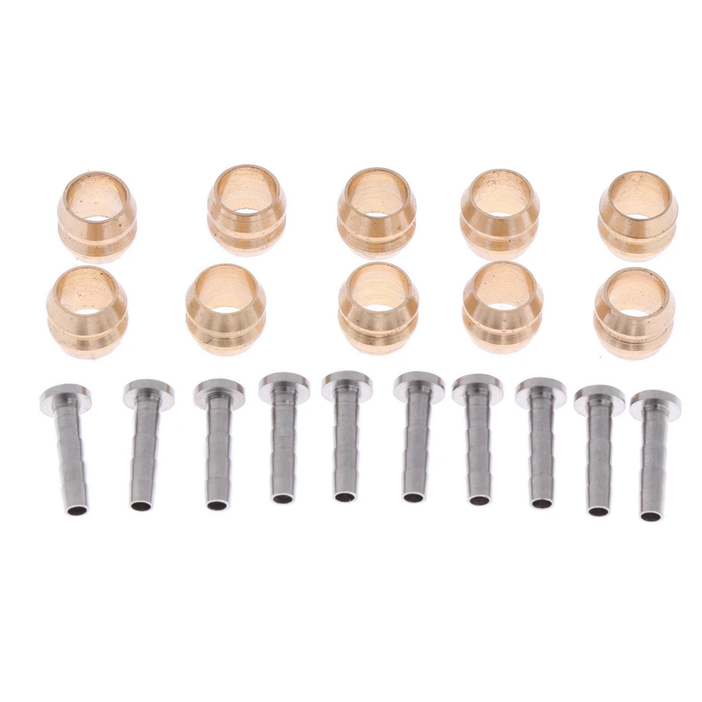 10 пар медных велосипедных кабелей гидравлический дисковый тормозной шланг