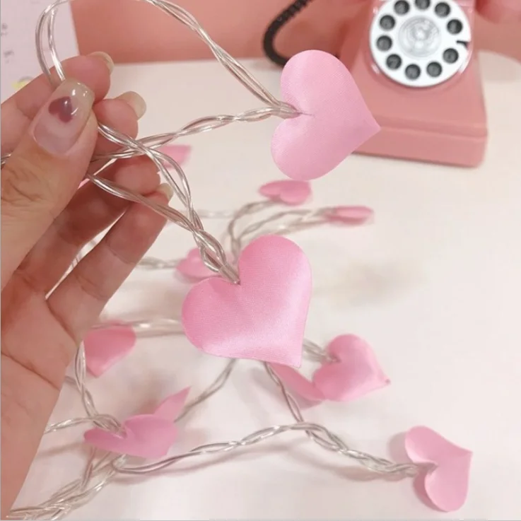 pink 1,5 м 10 Светодиодный светильник с прищепкой для фото, батарейный блок, Светодиодная лента, светильник для свадьбы, украшение для дома, для детского душа, вечерние украшения, гирлянда - Цвет: pink