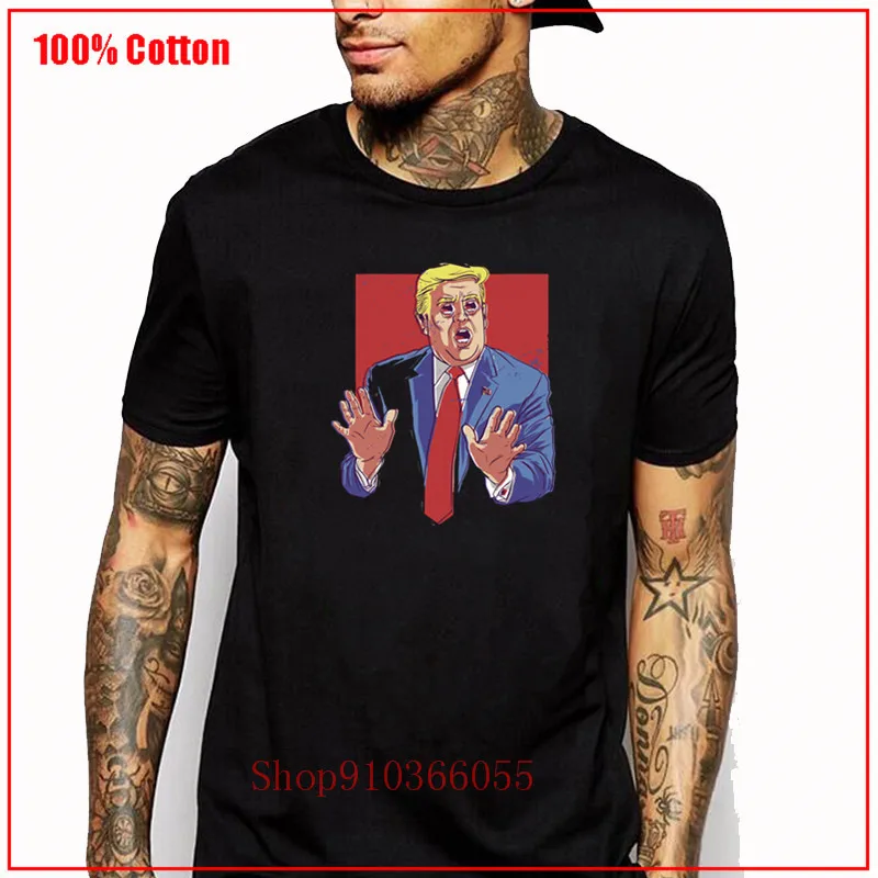 Trump Don't Quote Me Дизайнерские повседневные футболки из чистого хлопка мягкие