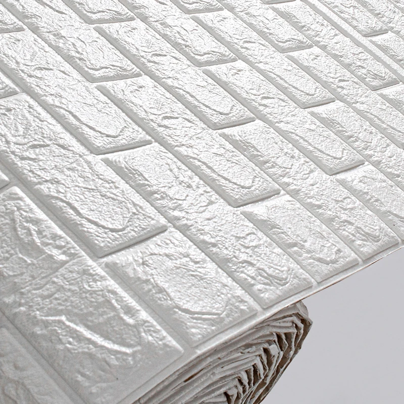 Самоклеящиеся водонепроницаемые обои с имитацией кирпичной кладки для