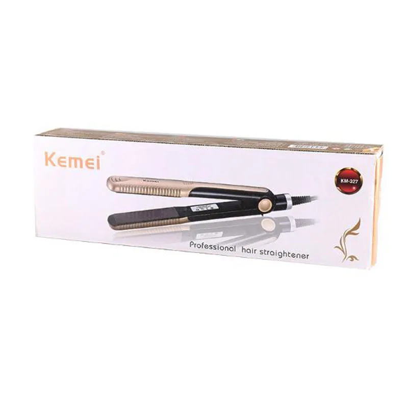 

Kemei electric hair straightener KM-327 hair straightener electric hair straightener styling tool
