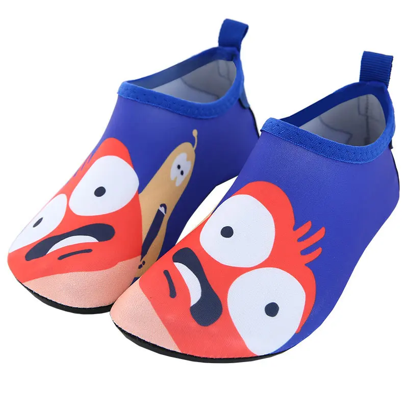 

Kids Water Shoes Girls Boys Quick Dry Aqua Socks for Beach Swim Soft Indoor Slippers Children Cartoon Diving Wading Shoes