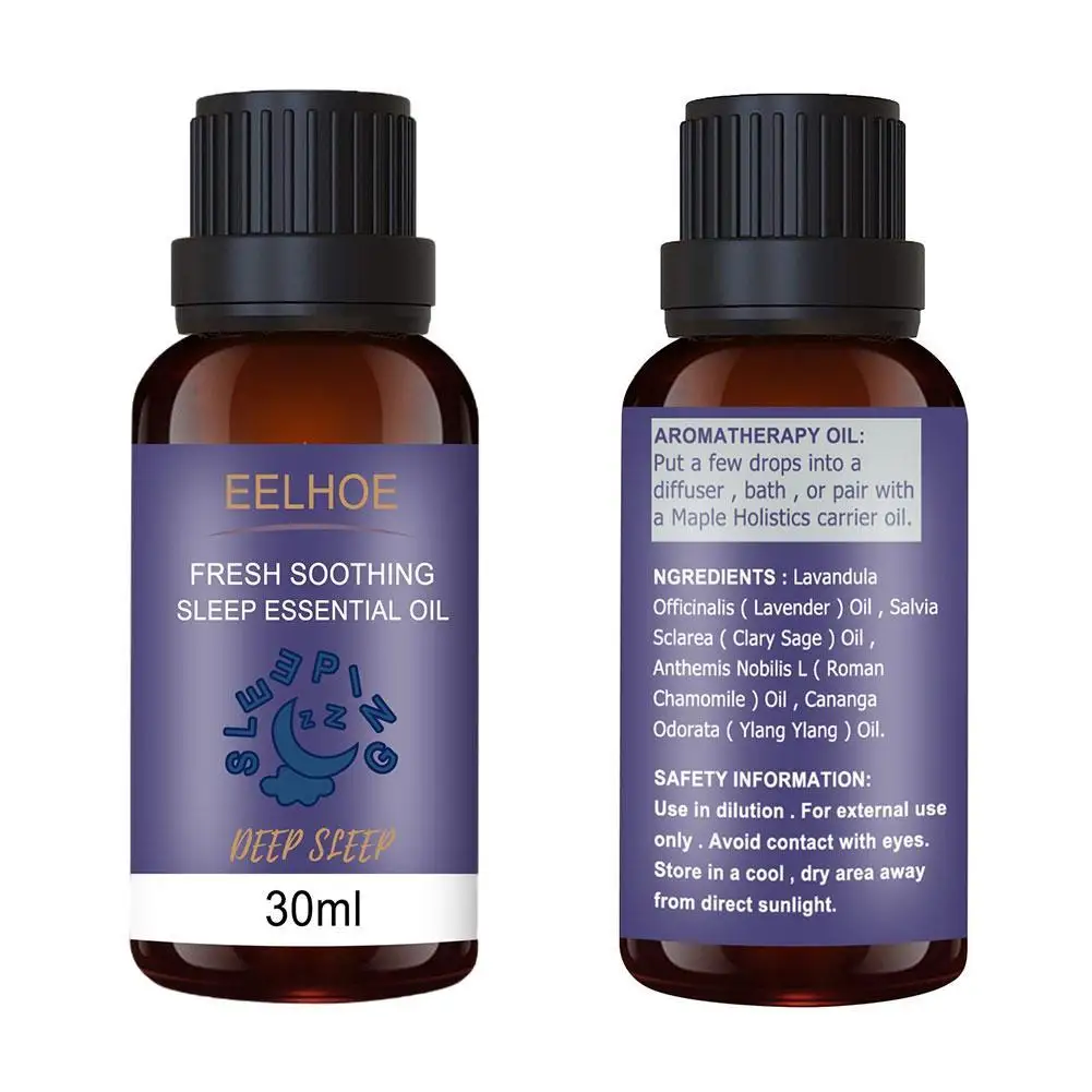 

30ml Essential Oils Relieve Stress Sleep Diffuser Oil Sandalwood Lavender Jasmine Cinnamon Bergamot Oil