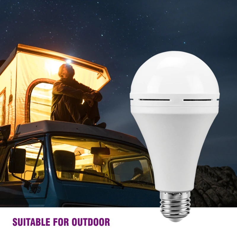 Светодиодный энергосберегающий светильник 80% E27 холодный белый для аварийной