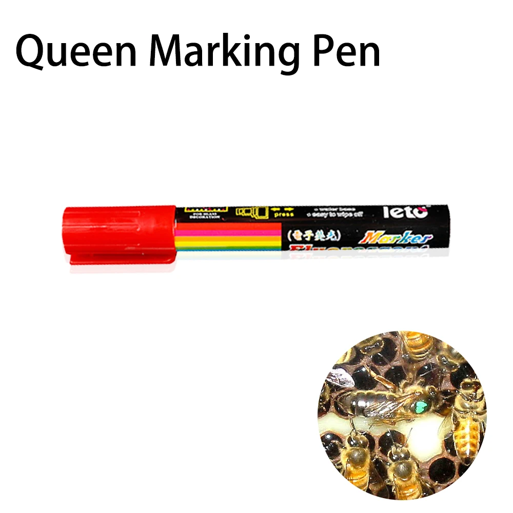 Пчеловодная королева пчела маркировочная ручка маркер этикетка Rearing Kit системные