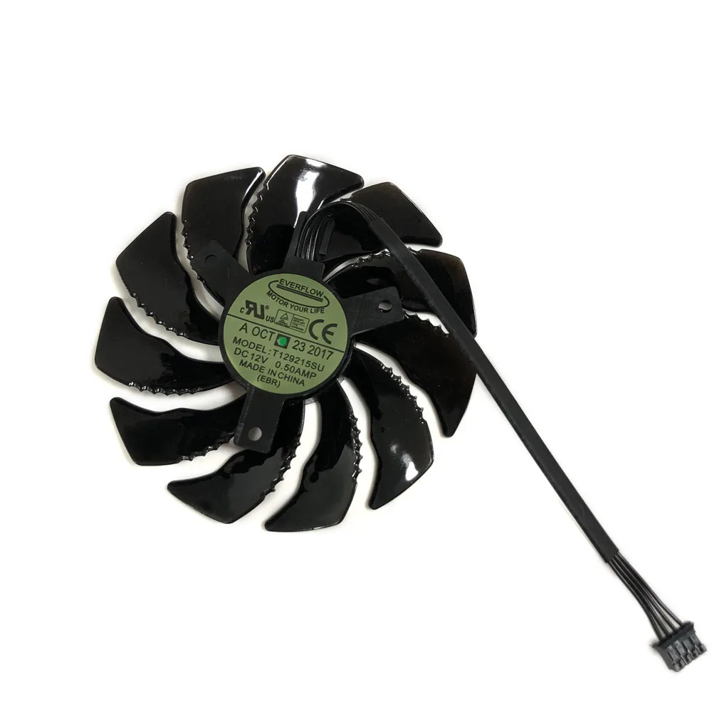 Вентилятор Охлаждения видеокарты 4PIN PLD09210S12HH T129215SU для Gigabyte GTX 1080/1070 GTX1070 GTX1060 Mini ITX в