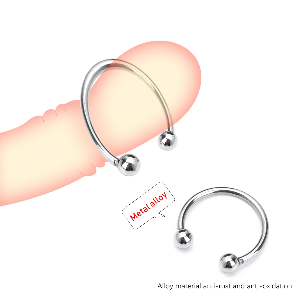 Кольца EXVOID для коррекции Foreskin металлические секс игрушки мужчин кольца задержки