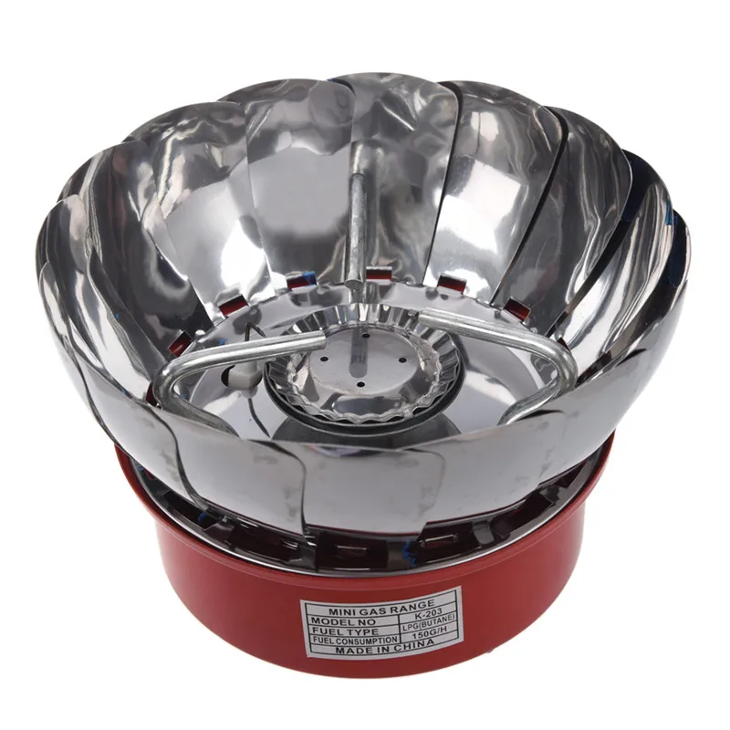 ГОРЯЧАЯ HG Ветрозащитная плита кухонная посуда газовая горелка для кемпинга