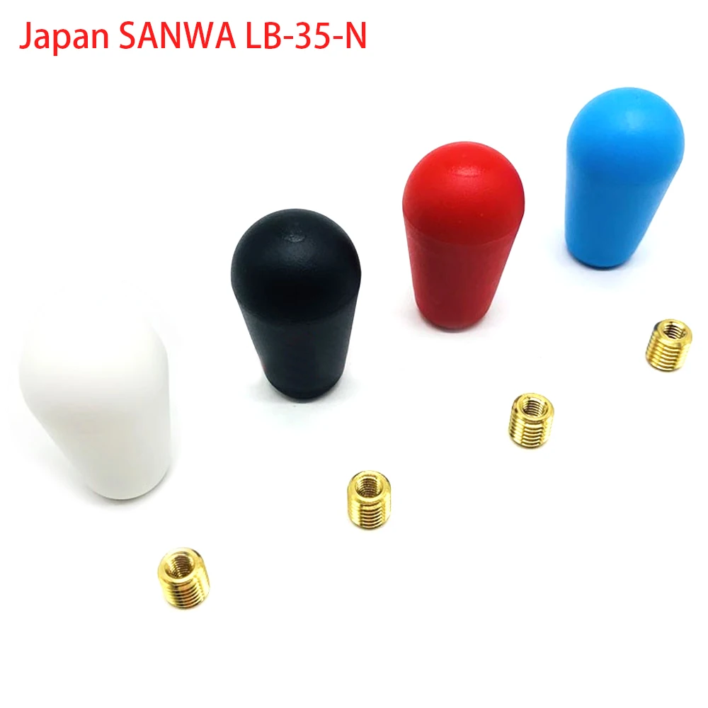 

10pcs JAPAN Original SANWA Top Ball LB-35-N American Style Knob For JLF-TP-8YT Joystick HANDEL Arcade Game Accessories