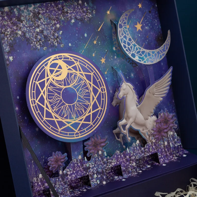 Высококачественная 3D стерео бумажная подарочная коробка подарок на день