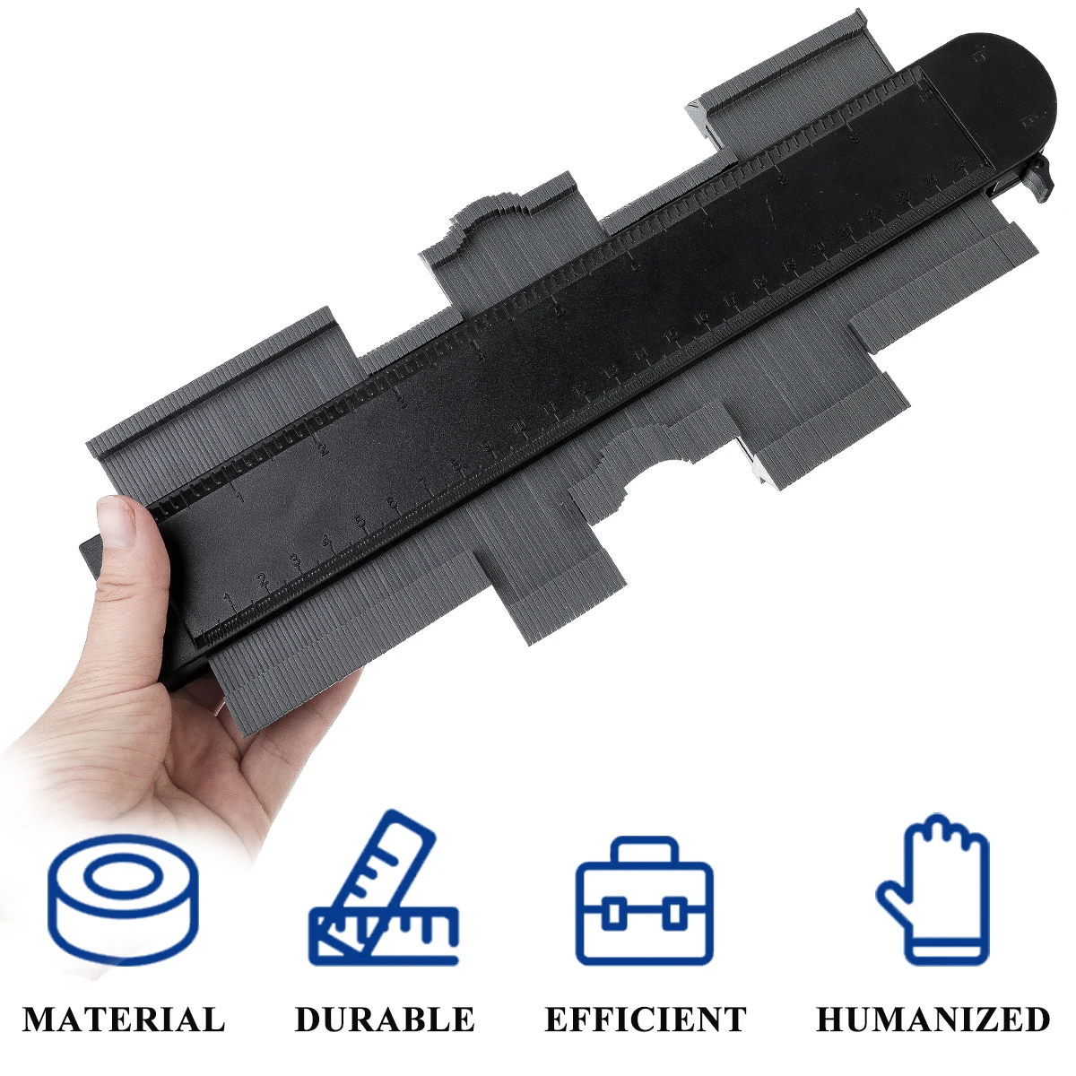 5 дюймовый контурный манометр 25 см инструмент для фиксации кромок из сплава