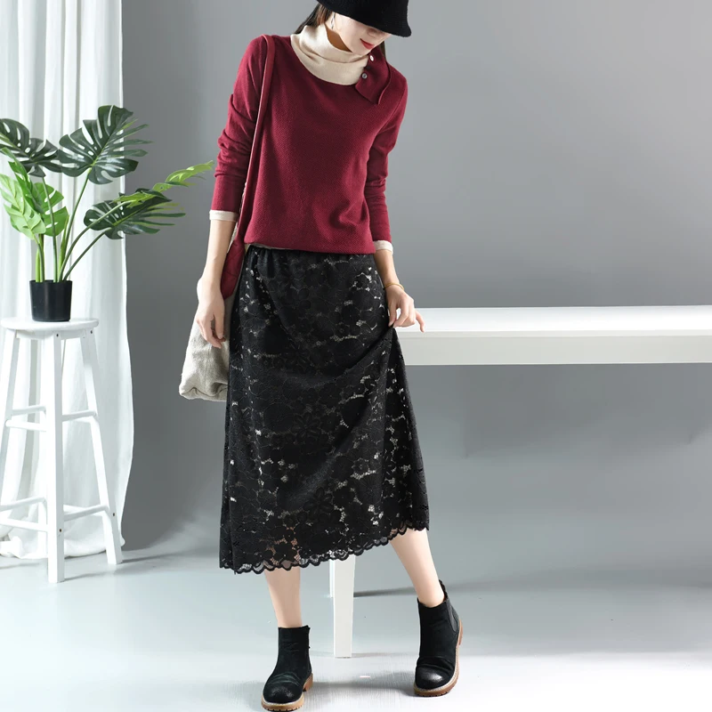 Осенне-зимний свитер модные женские тонкие пуловеры с отделкой новинка 2019