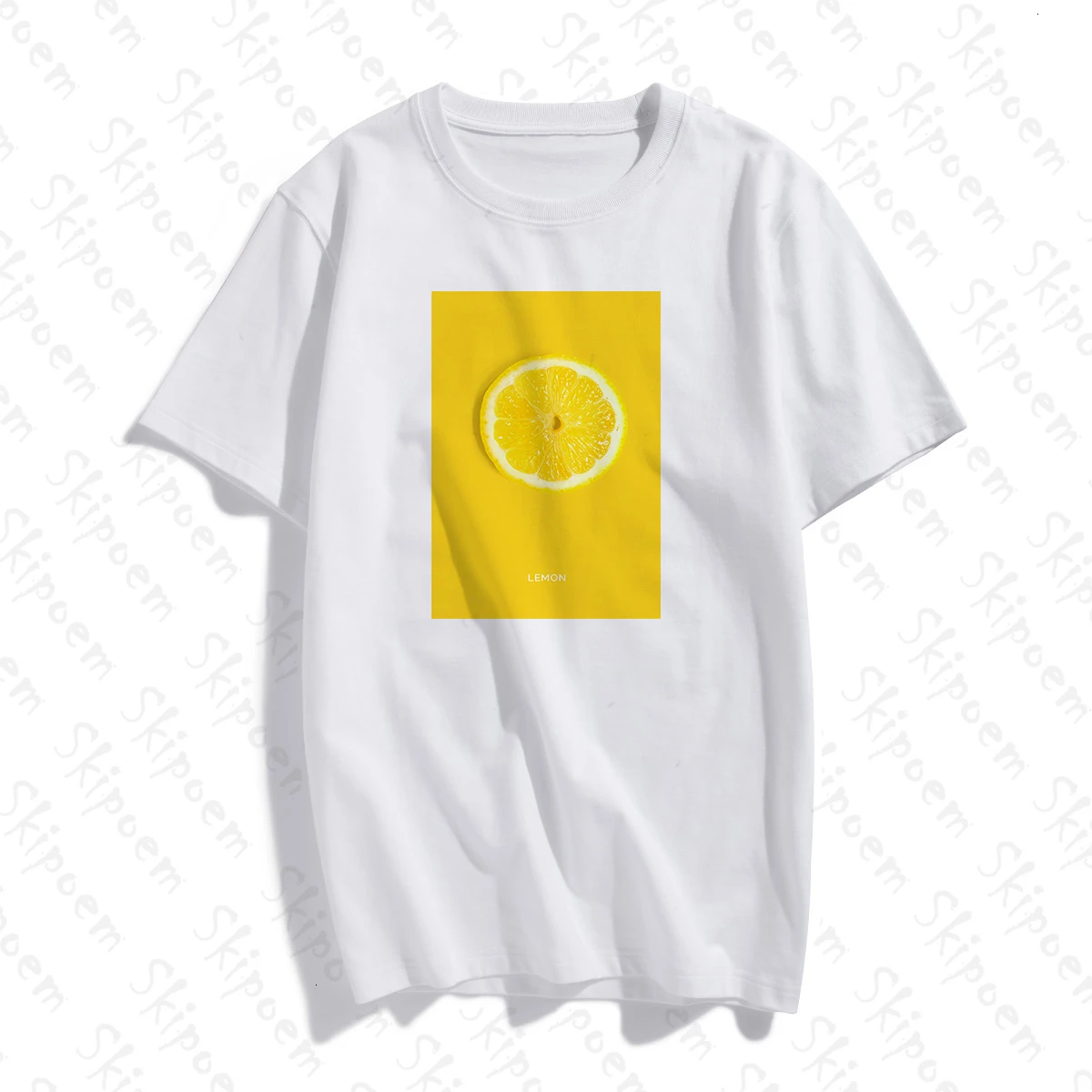 Женская хлопковая футболка с коротким рукавом в стиле панк|Футболки| |