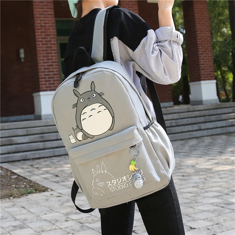 Женский рюкзак Totoro Male3D с принтом дорожный мягкий женские школьные сумки Mochila