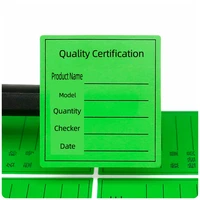 500pcs adhesive quality certification case labels products inspection writable qc stickers