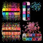 1 коробка блестки Смола ремесла дизайн ногтей Декор Блестки письмо Звезда стиль наклейки для ногтей DIY УФ эпоксидная форма наполнитель ювелирные инструменты