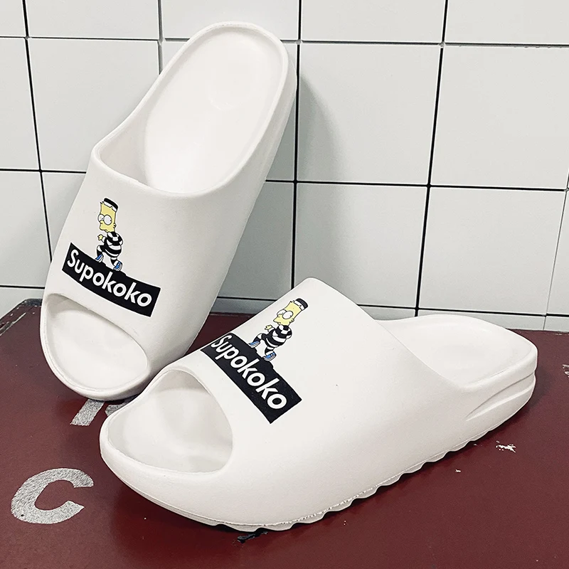

Home Slippers New 2021 Sandals Shoes Men Men's Slippers Non-slip Breathable Summer Outdoor Fashion For Sandy Beach Flat Soft