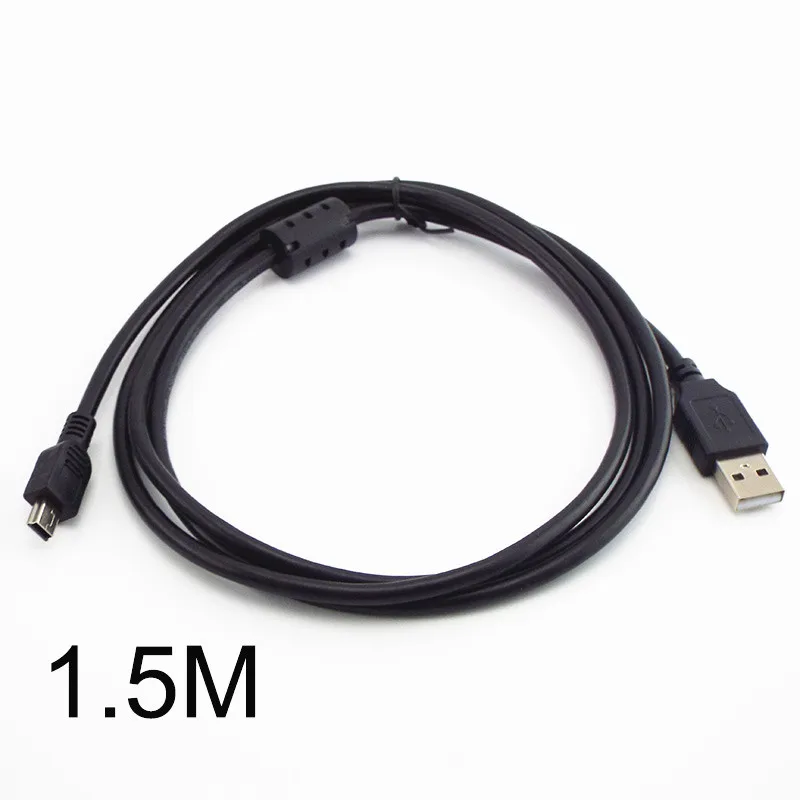 USB мини зарядный кабель для передачи данных Charger line 0.3/0.5/3M с T-порт коннекторами для удлинения провода автомобильного DVR цифровой камеры 5M высокого качества.