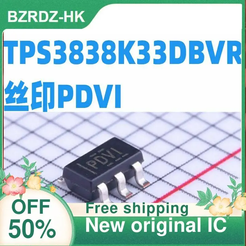 

2-10 шт./лот TPS3838K33DBVR PDVI SOT23-5 новый оригинальный IC