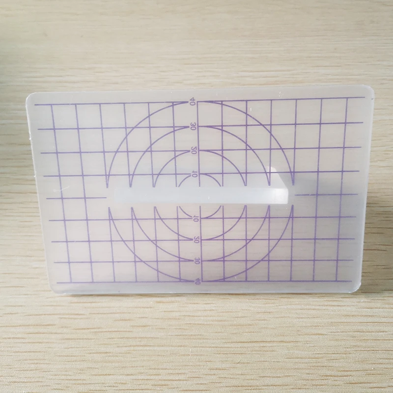 1 шт. Т образный акриловый прозрачный штамп глина для Сверхлегкой глины пластина