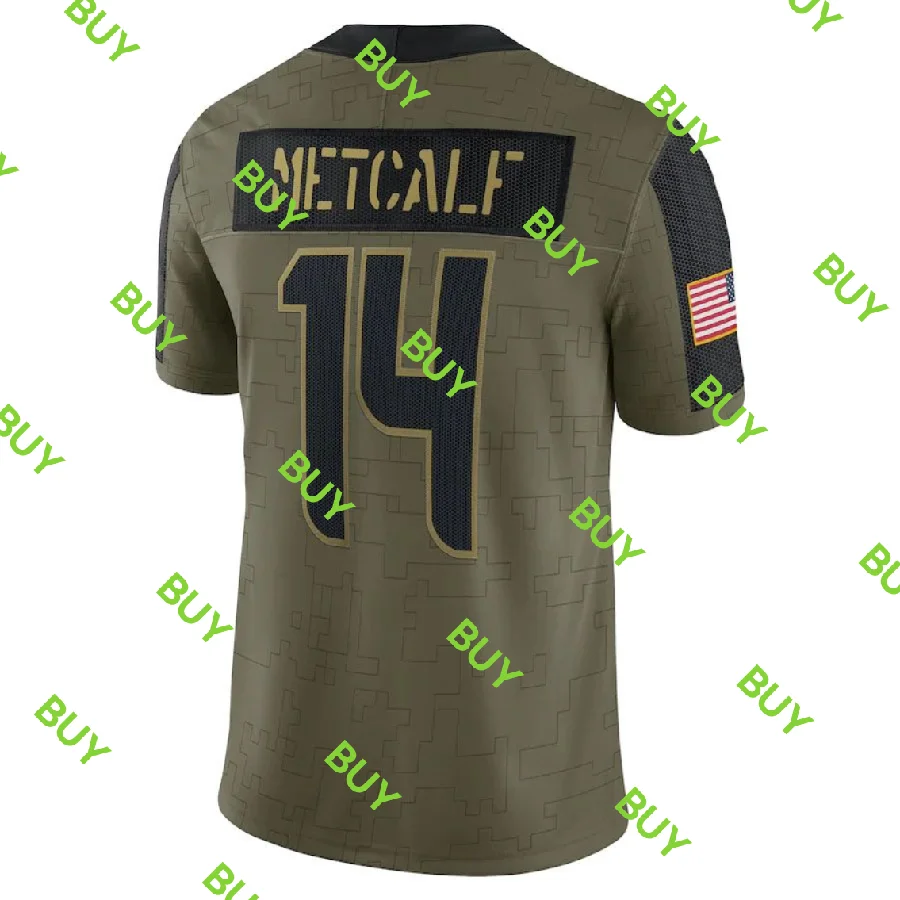 

Индивидуальный стежок для мужчин Seahawks DK metmolic 2021, футболка для ограниченных игроков