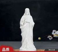 jesus white porcelain statue safe packaging 24cm lord jesus christ you have been good and sincere and have been self denying